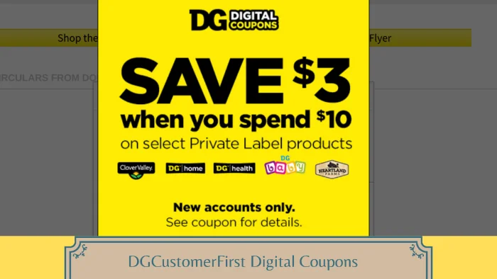 DGCustomerFirst Digital Coupons