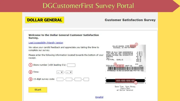 DGCustomerFirst Survey Portal